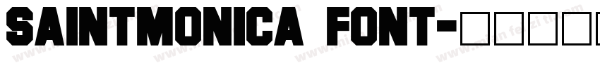 saintmonica font字体转换